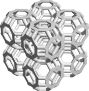 Digital 3D model of a cuboctahedron created with the GeoDict module GridGeo
