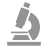 Icon: Symbolizing detailed material analysis with GeoDict software