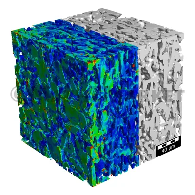 Analysis of stress through expansion during charging