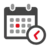 Icon for date and time