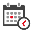 Icon for date and time